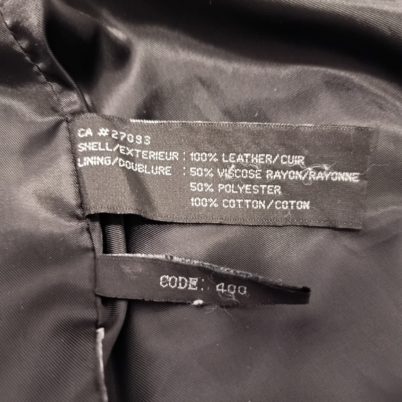 Leather coats from Manteaux Manteaux real leather - Picture 9 of 17